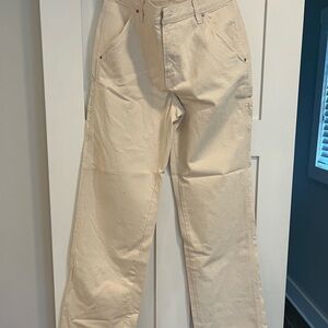 Women's Cream Jeans